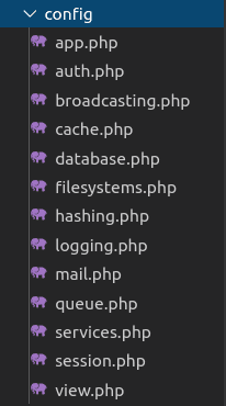 laravel configuration
