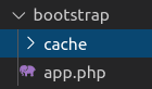 laravel dosya yapısı