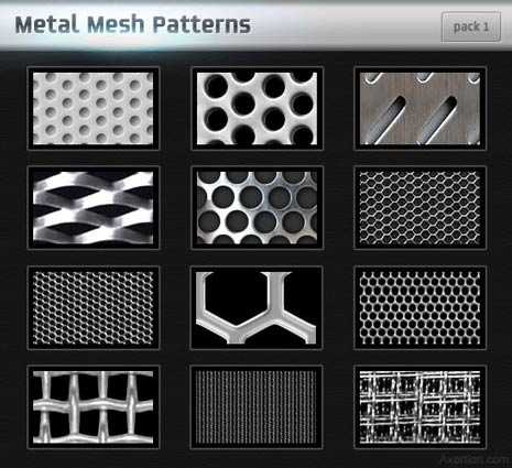 PHOTOSHOP METAL PATTERN