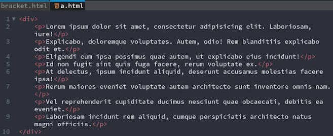 brackets beatufiy extension