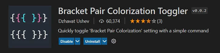 Bracket Pair Colorizer